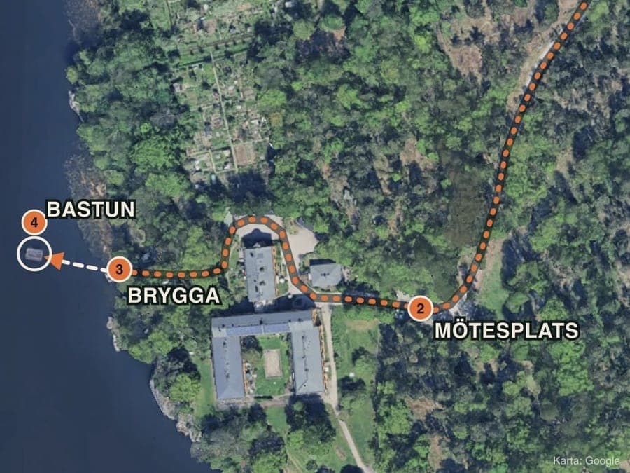 Ring er kontaktperson när ni är på väg mot eller framme vid mötesplatsen